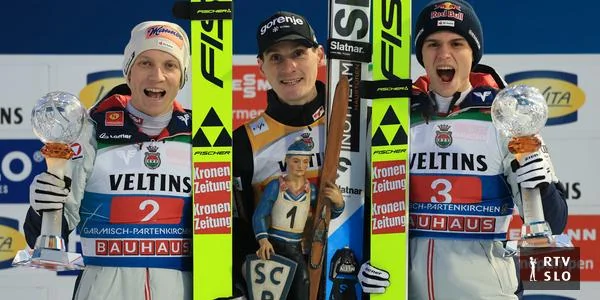 Prevc posle novogodišnje poezije u Garmišu još mnogo bliže zlatnom orlu