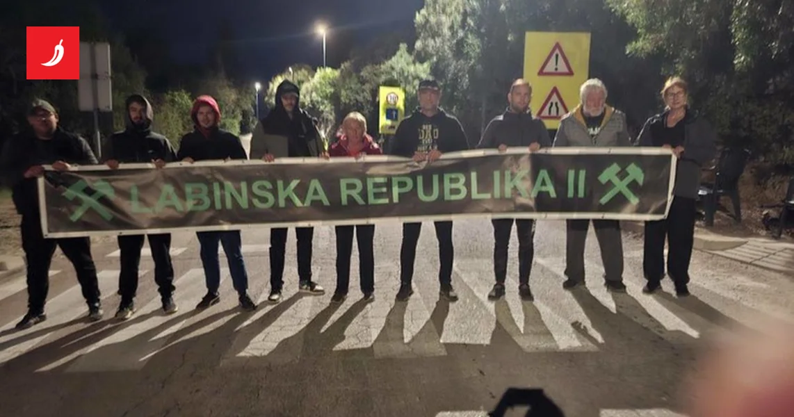 Blokada zbog otpada u Istri. \"Policajac je autom nasrnuo na nas i turirao\"