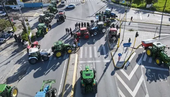 Poljoprivrednici: Priprema za susret sa Mitsotakisom - U 13:00 sednica u Nikaiji