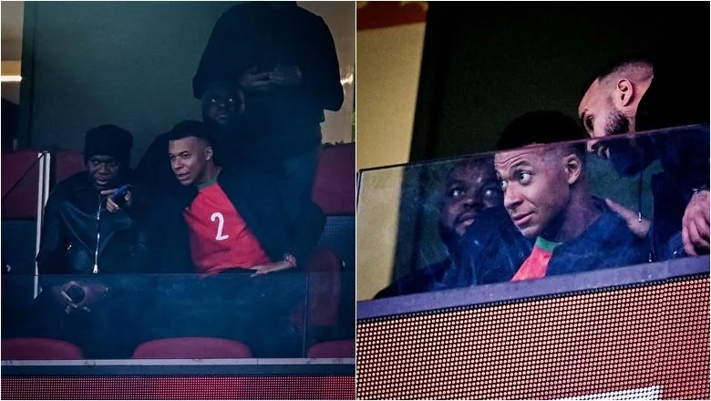 Prijateljstvo i rivalstvo, Kylian Mbappé nosi dres Hakima i prati ga na stadionu