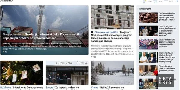 Veb stranica www.rtvslo.si slavi 30 godina