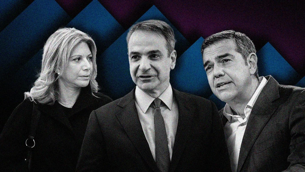 Demoskopija RealPolls: Karystianou gleda Mitsotakisa pravo u oči - opada uticaj Tsipra - Documento