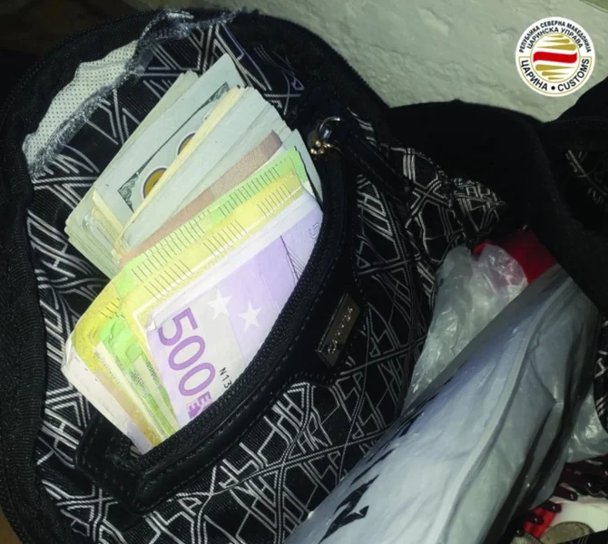 Sprečen pokušaj za unos 200.000 evra neprijavljenih deviza na Tabanovcima - Nova Makedonija