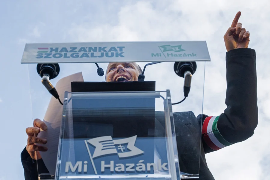 Povećao je mađarometar tokom Corvin köz događaja, a predsednik Mi Hazánk najavio je nacionalni otpor zbog jedne društvene igre