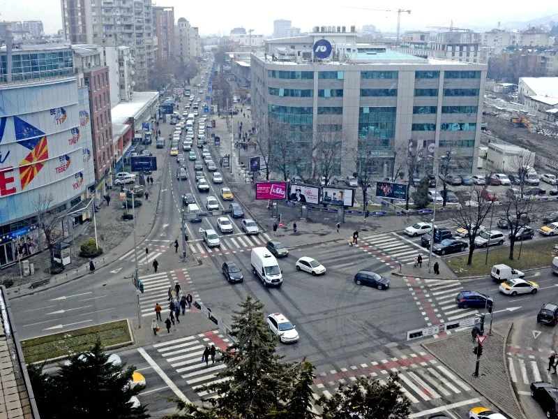 Dvanaest dana po redu će biti zastoji u saobraćaju u Skoplju, biće testirane kamere iz Safe City.