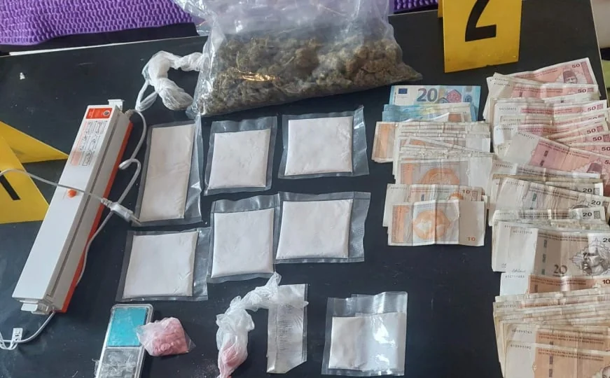 Akcija Skladištar: Uhapšen muškarac iz Sarajeva zbog droge