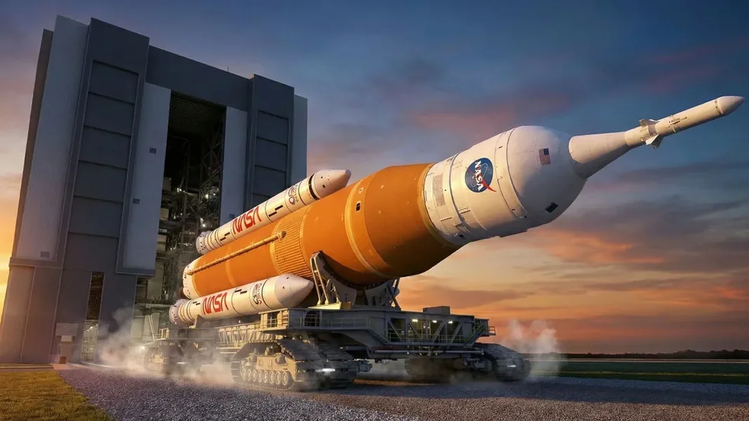 Svet zadržava dah: brutalan mašinski čudovište izlazi iz NASA-ine hale