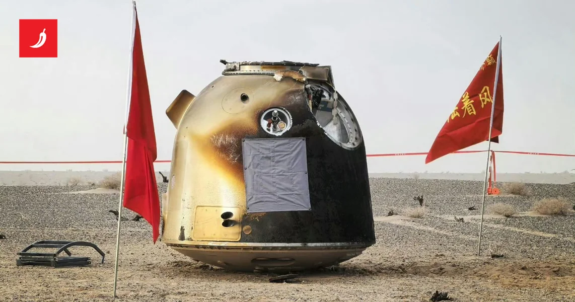 Oštećena kineska svemirska letelica sletela na Zemlju