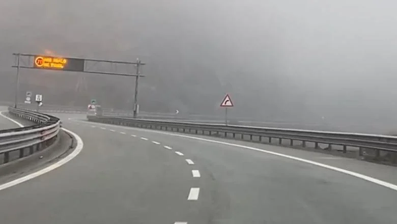 Kukës / Već mesec dana 'Rruga e Kombit', pod maglom! Vlasti apeluju vozačima da voze pažljivo