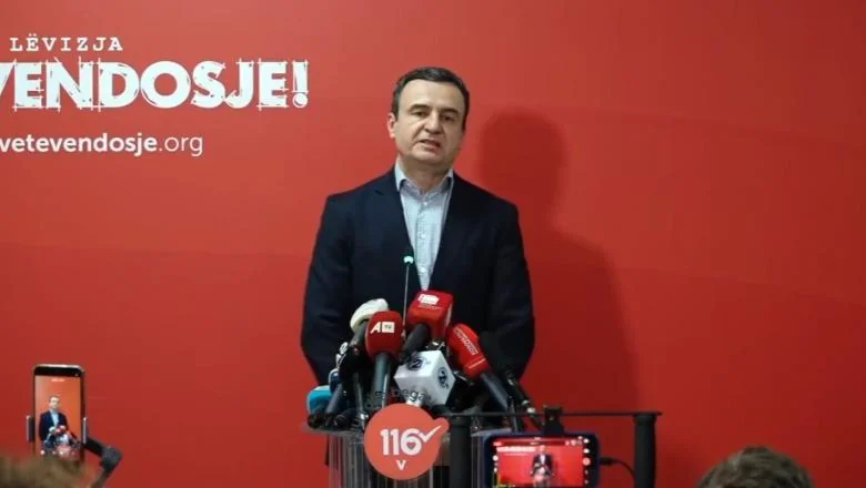 Osvojio je gotovo 50% glasova za Skupštinu, Kurti: Najveća pobeda u istoriji Kosova