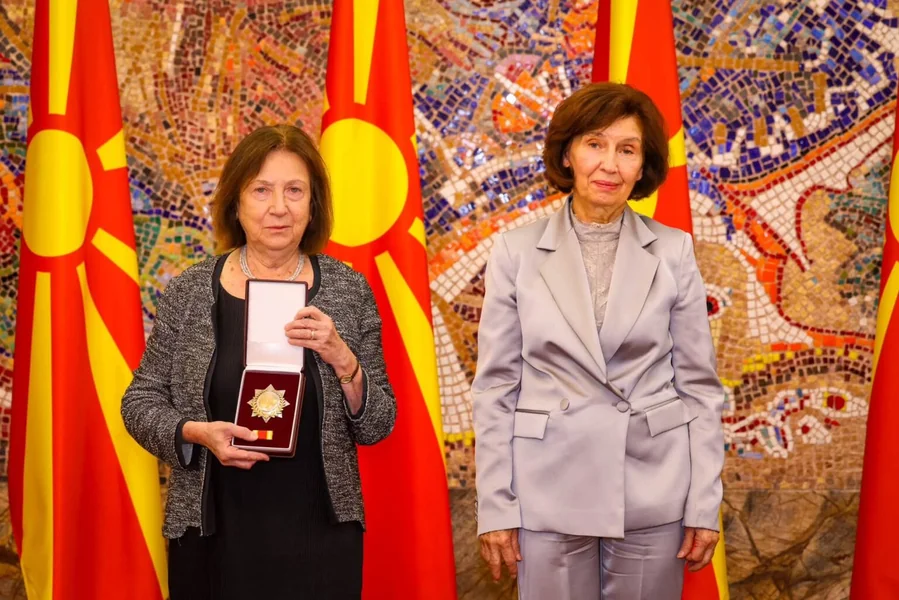 Svetlana Mojsov odlikovana Ordenom '8. septembar' za doprinos svetskoj nauci - Nova Makedonija