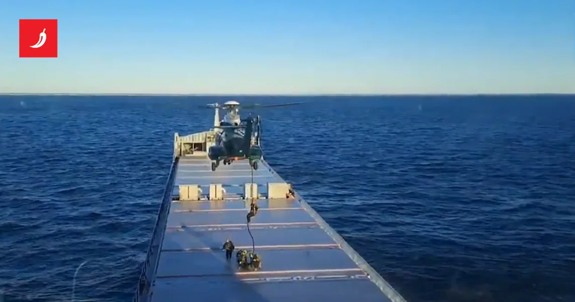 Video Finska objavila snimku akcije zauzimanja ruskog broda