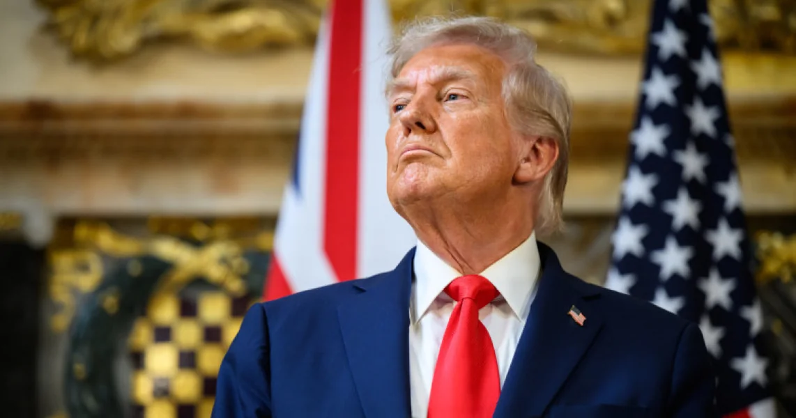 Donald Tramp se proglasio privremenim predsednikom Venecuele. Slika koju je američki lider objavio na Truth Social mreži.