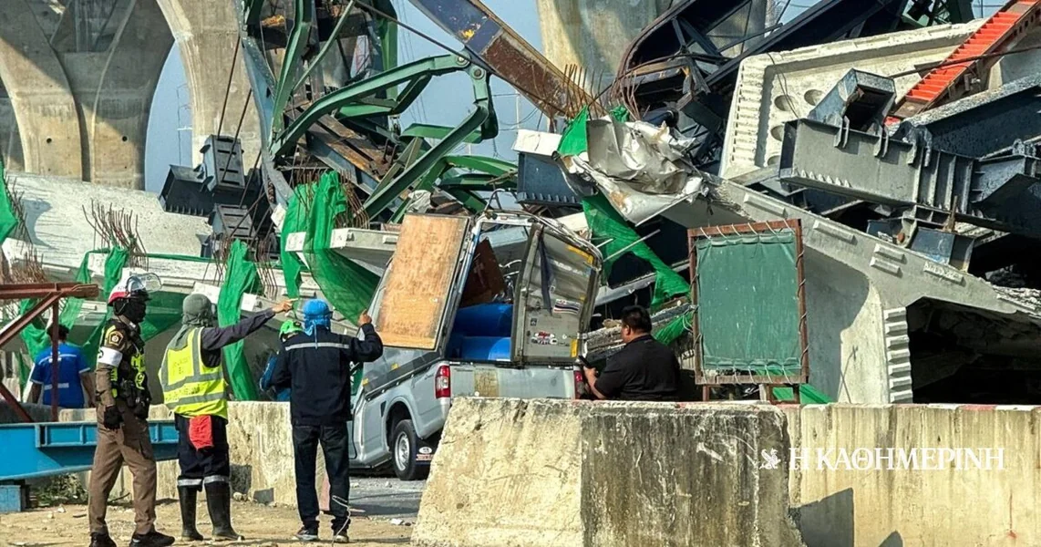 Tajlandija: Nova kolaps krana iste kompanije – Dva mrtva u automobilima