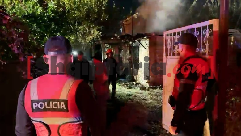 Tragično u Fieru/ Kuća zahvaćena plamenom, preminuo 70-godišnji paralizovan muškarac! Živeo je sam (EMRI+VIDEO) - Shqiptarja.com