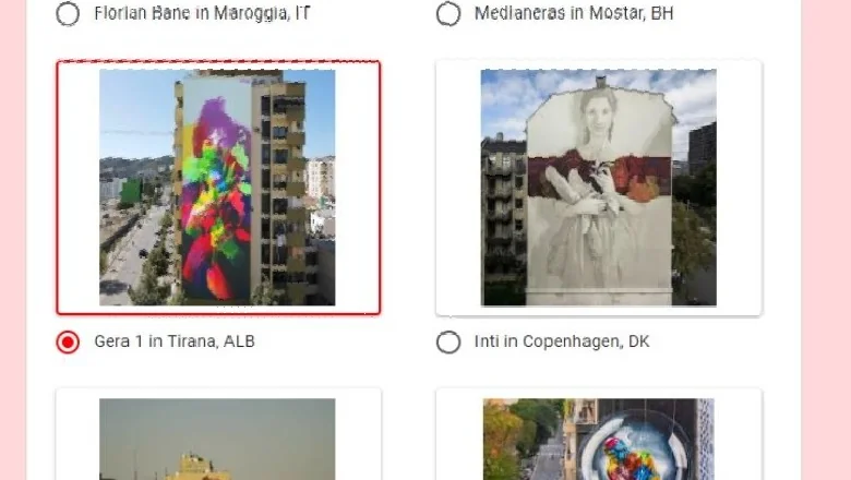 Tiranski mural među 25 finalista za najbolje delo na svetu za mesec septembar 2021 - Shqiptarja.com
