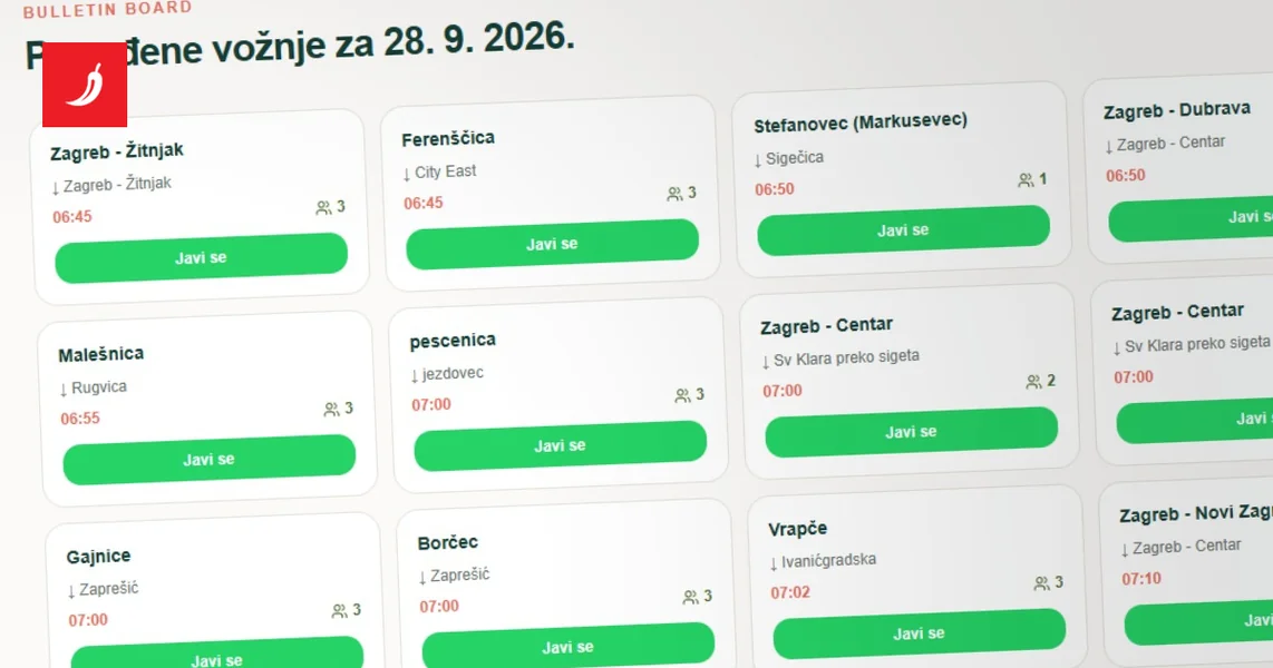 Pojavila se stranica za prevoz tokom štrajka ZET-a, vozači nude slobodna mesta