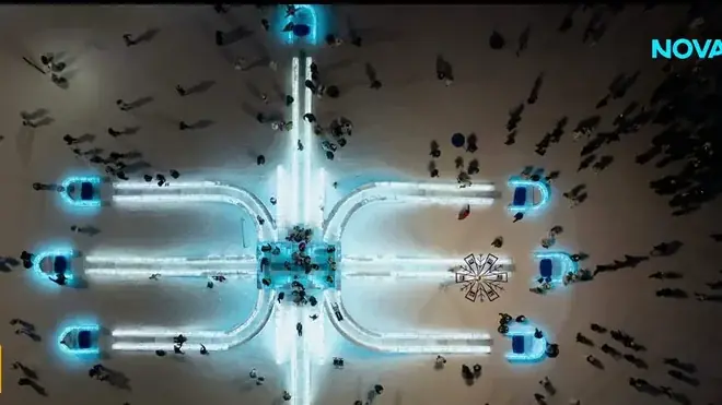 Zimska priča: Osvetili su iznutra ledene skulpture na tradicionalnom festivalu u Kini (VIDEO)