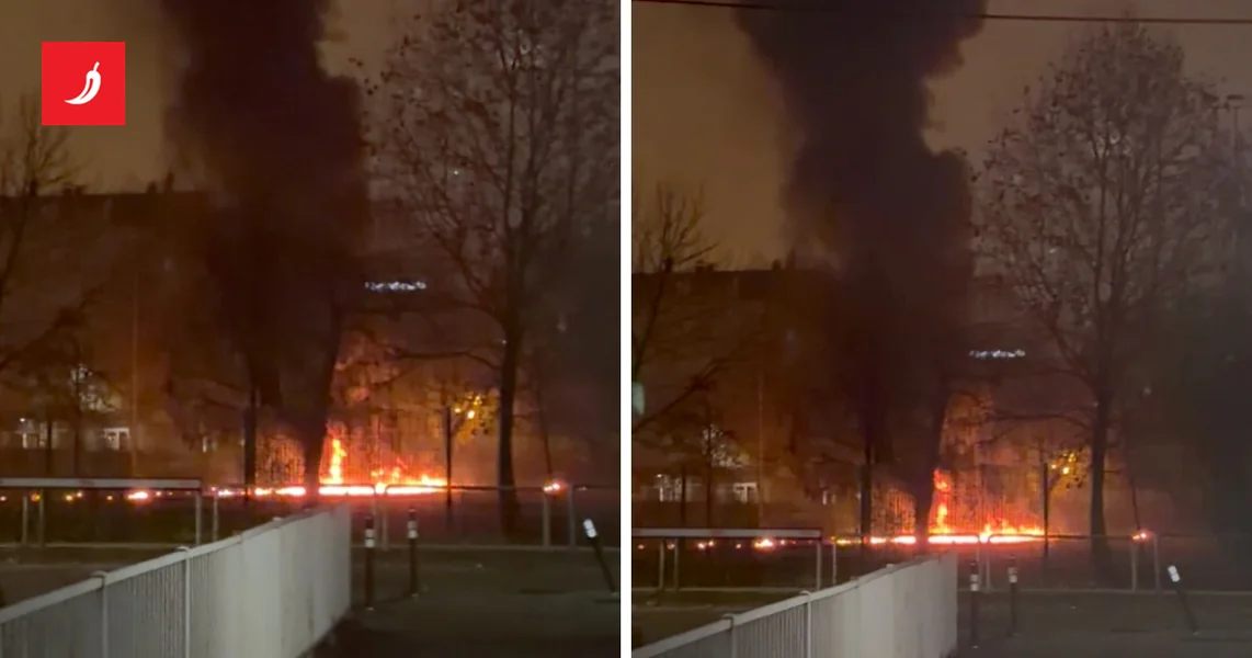 VIDEO Eksplozija na igralištu u Zagrebu. Pirotehničkim sredstvom zapalili kanistar sa benzinom?