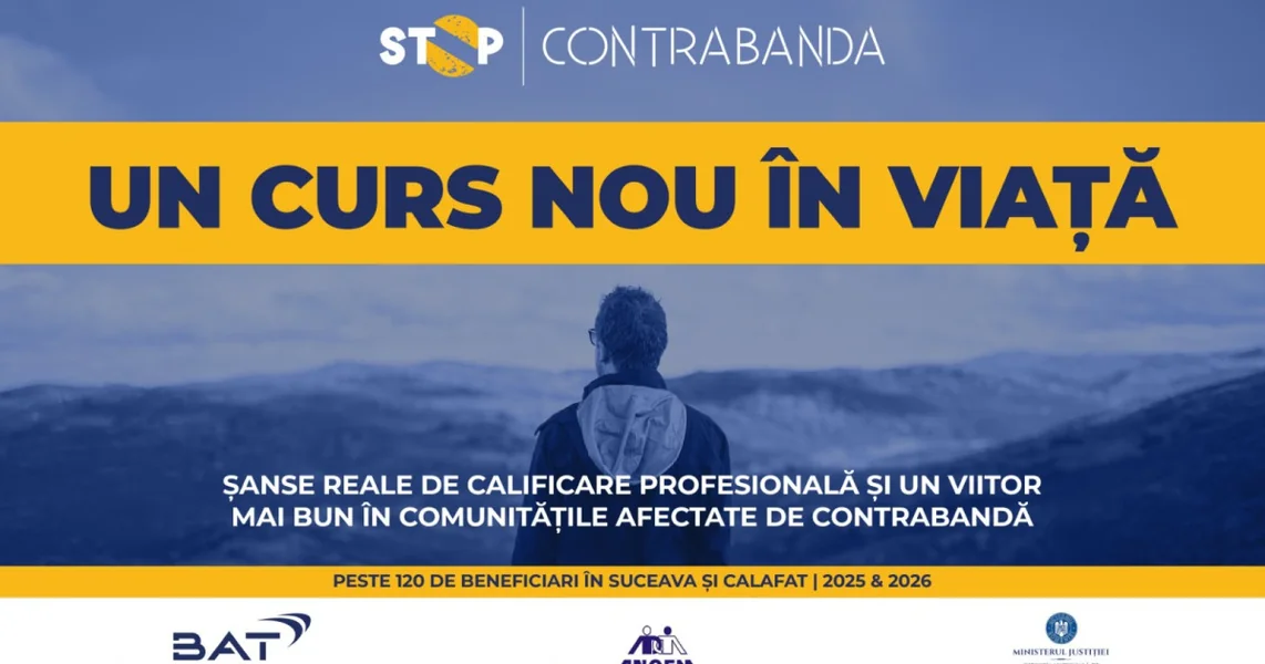 ANOFM program - BAT România nastavlja da stvara mogućnosti zapošljavanja u zajednicama pogođenim kontrabandom