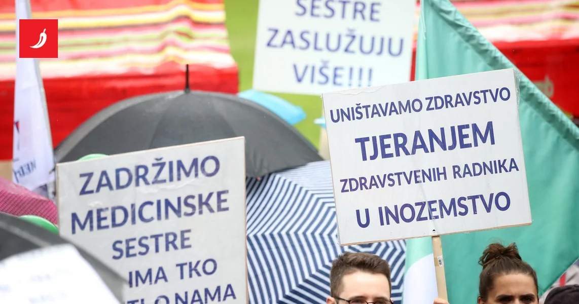 Medicinske sestre odgovorile Vladi: 2522 evra nije plata za redovno radno vreme