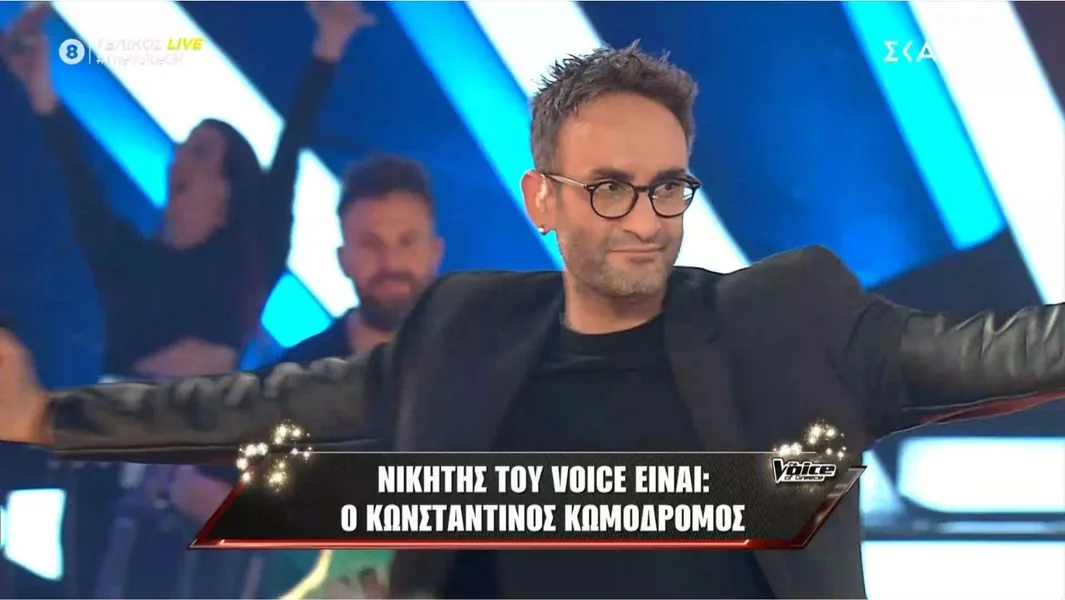 The Voice: Pobednik Konstantin Komodromos - Iz tima Elene Paparizou - Documento