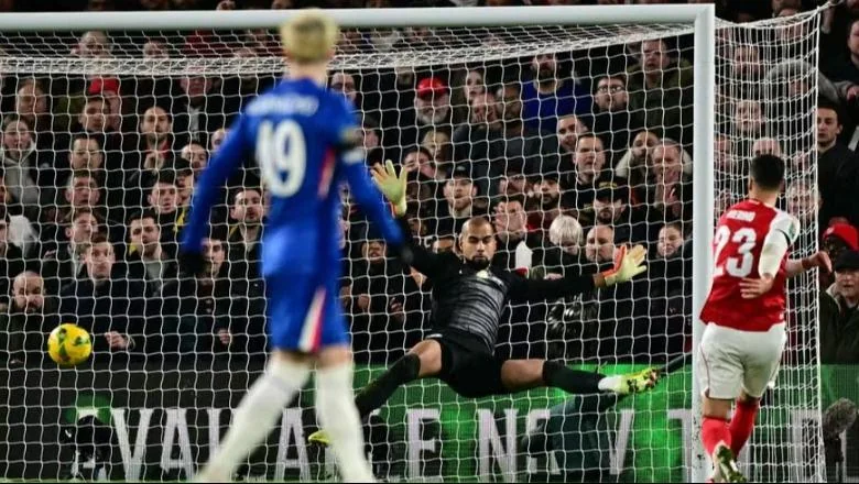 GOLI/ Arsenal pobedio Chelsea 3-2 u prvom delu polufinala Carabao Cup, Liam Rosenior ima posao da uradi za Plavce - Shqiptarja.com