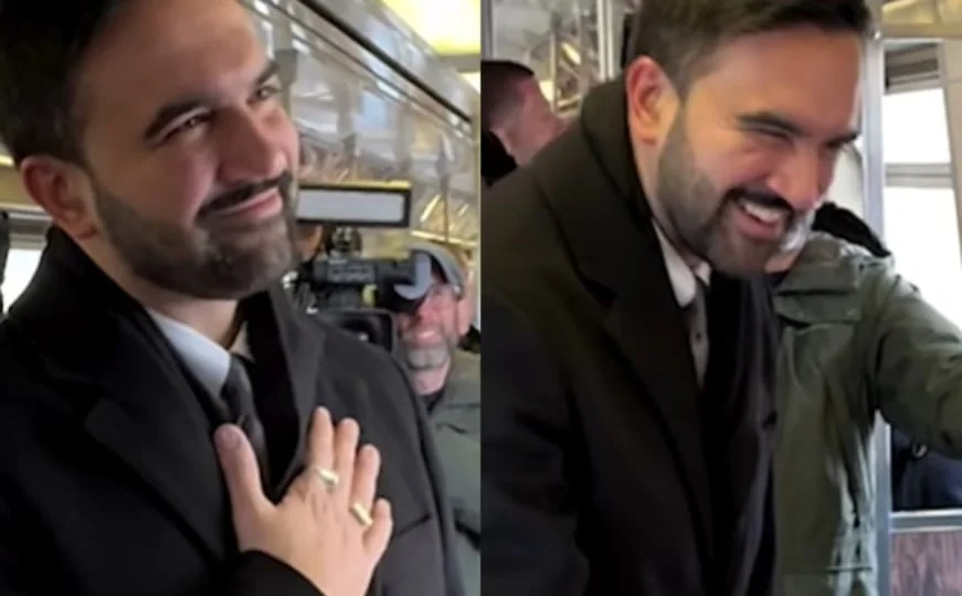 Javni prevoz umesto službenog automobila: Zohran Mamdani, gradonačelnik Njujorka viđen u metrou