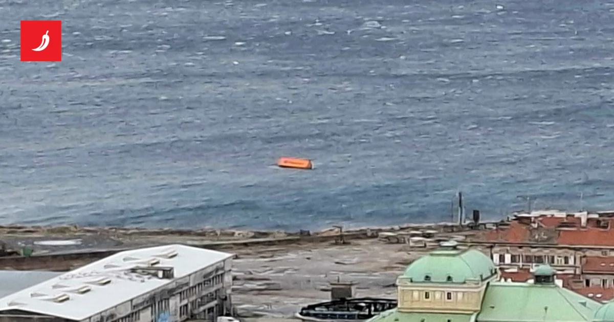 Jak vetar u Rijeci, sa Brajdice u more otpuhan kontejner