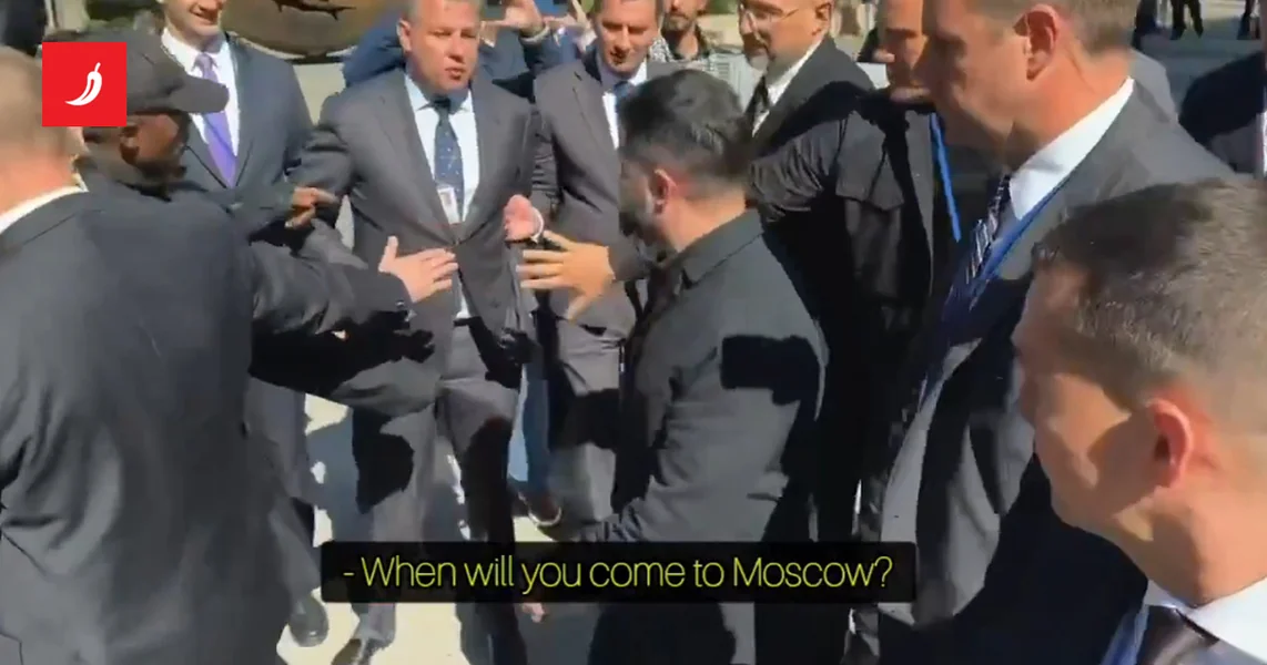 VIDEO Snimak odgovora Zelenskog ruskom novinaru postao viralan: 'Na raketi, jebo te'