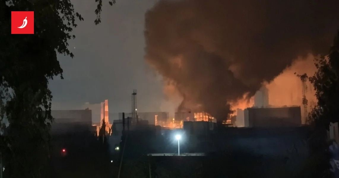 VIDEO Veliki napad dronovima na Moskvu, gori skladište nafte